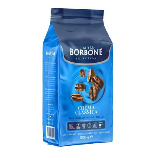 Klassische Borbone Cream Kaffeebohnen, 1 kg