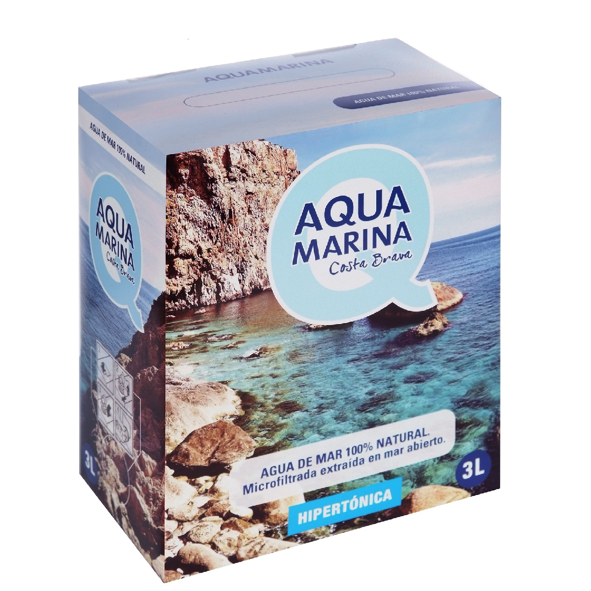 Hypertone zeewater B&B Aquamarina 3 l