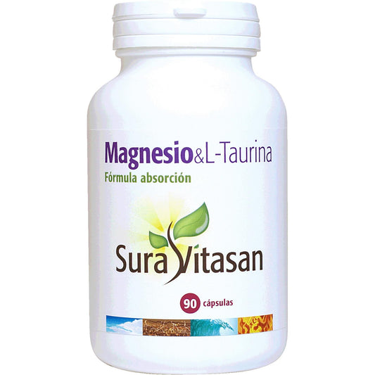 Magnesium L Taurin 90 kapslar Sura Vitasan