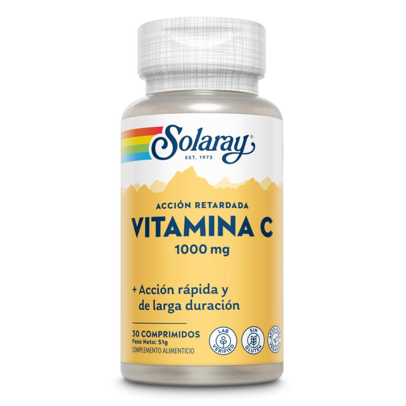 Small Vitamin C 1000 mg Solaray, 30 tablets