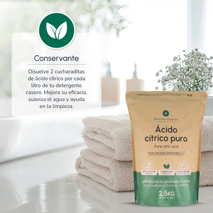 Citronsyra Planeta Huerto 2,5 Kg