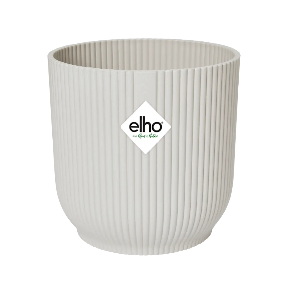 Blumentopf Vibes Fold Round Silky White Elho 30 cm