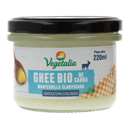 Ghee biologico di capra Burro chiarificato Vegetalia 220 ml