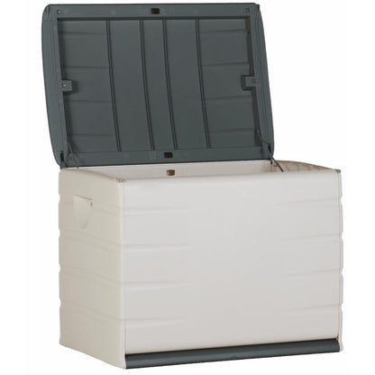 Koffer 80 cm Space Saver Plastiken zwart beige (gereviseerd)