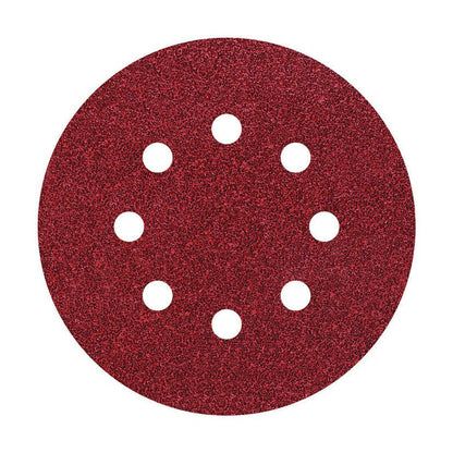 25 perforated adhesive sanding discs Ø 125 mm Wolfcraft 40 grit