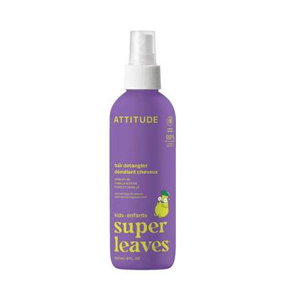 Super Leaves kids Odżywka do włosów dla dzieci Wanilia i gruszka Attitude 240 ml