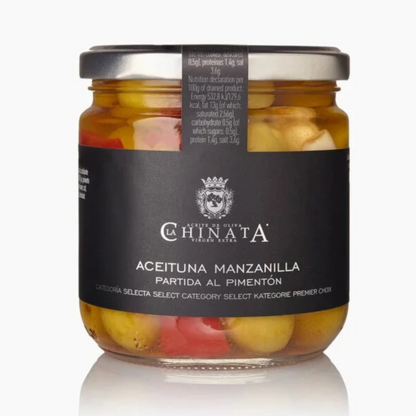La Chinata Manzanilla olives with paprika 370 g