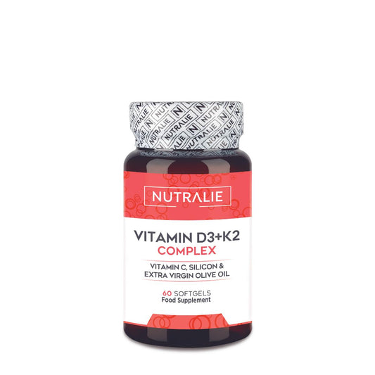 Nutralie Vitamina D3+K2 Complex 10000 UI + Vit C 60 capsule