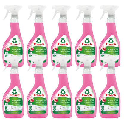Pakket 10x Frosch antikalkspray framboos 500 ml
