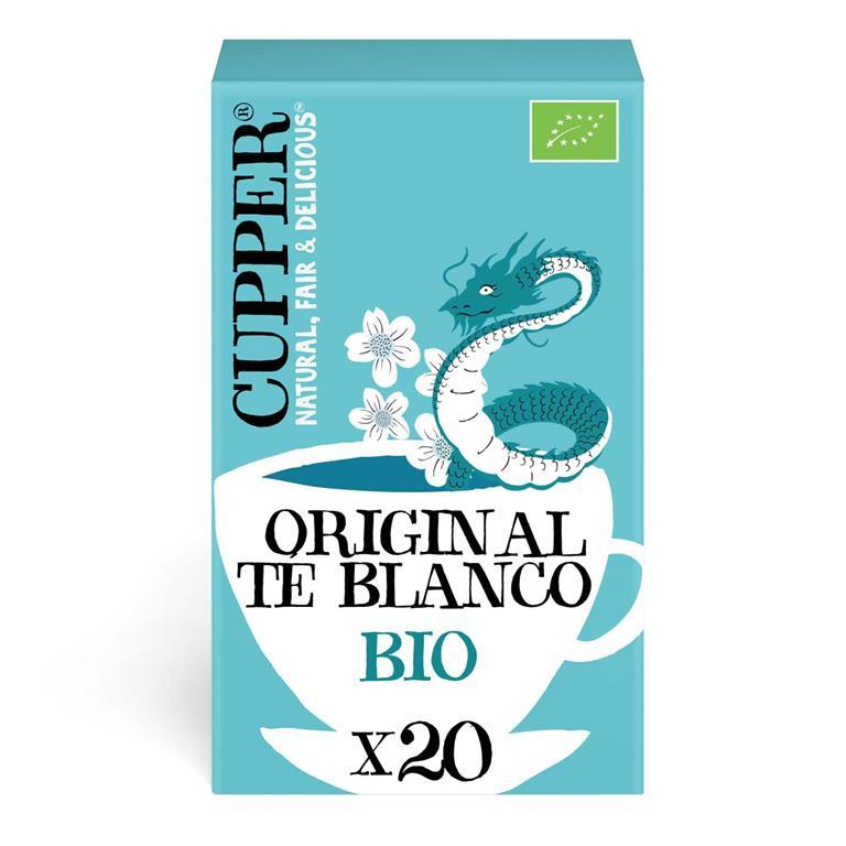 Cupper Bio Classic Weißer Tee, 20 Teebeutel 