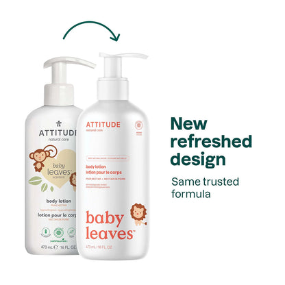 Körperlotion Birnennektar für Babys, Attitude, 473 ml