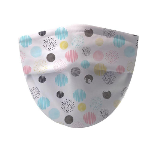 Geometric adult face mask