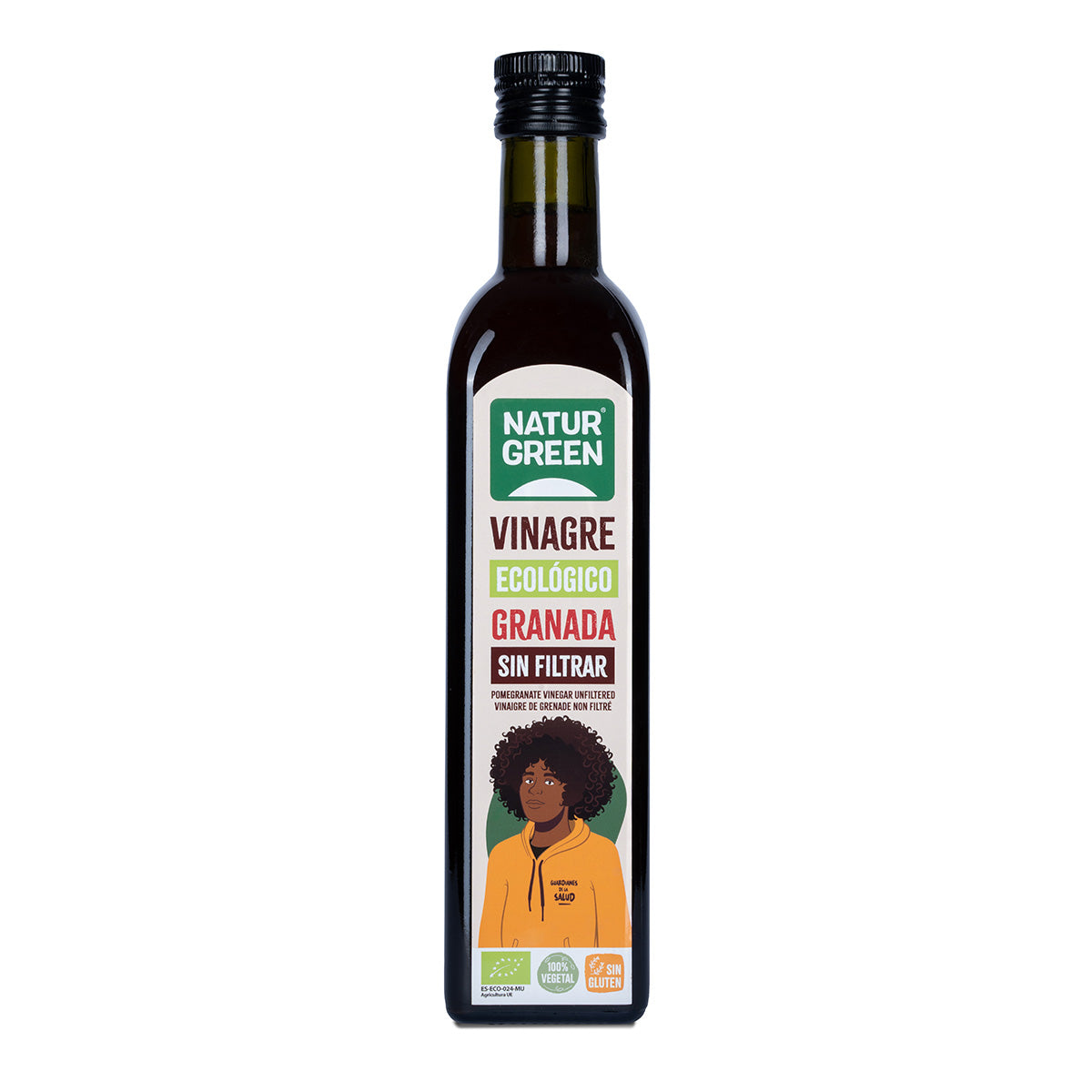 NaturGreen ofiltrerad granatäpplevinäger 500 ml