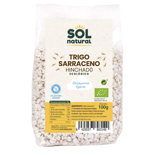 Trigo sarraceno hinchado bio Sol Natural 100 g
