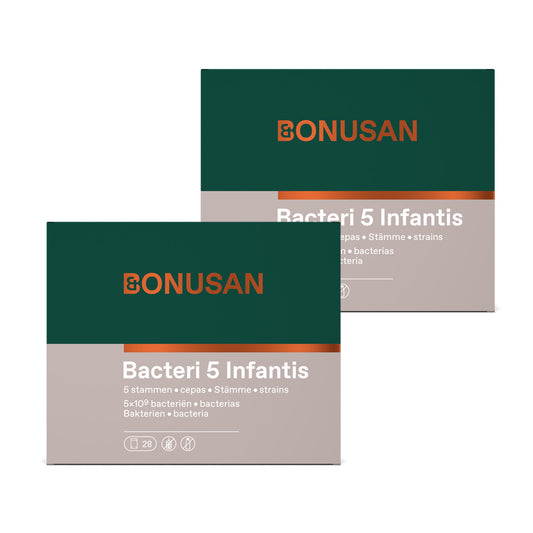2-pack Bacteri 5 Infantis Bonusan 2x28 påsar
