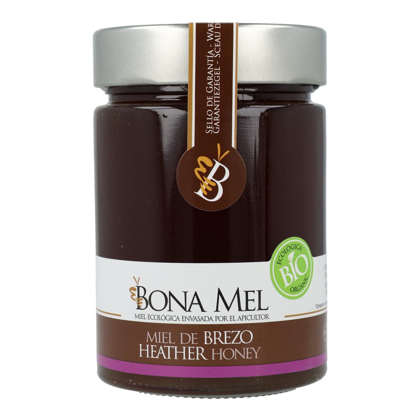 Biologische heidehoning Bona Mel, 450 g