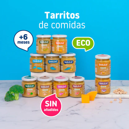 Potje BIO kalfsvlees en groenten +6 maanden Smileat 230 g