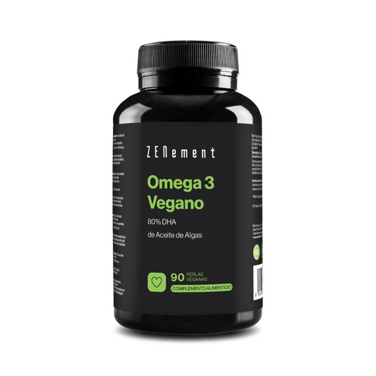 Veganistisch omega 3 80% DHA uit algenolie Zenement 90 capsules