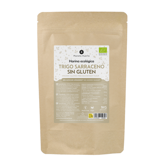 Bezglutenowa mąka gryczana ECO Planeta Huerto 1 kg