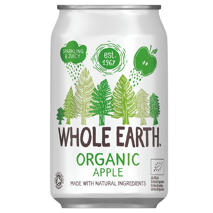Bibita biologica mela Whole Earth 330 ml