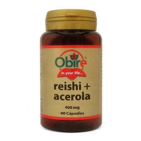 Reishi (mycelium) en acerola 400 mg Obire, 90 capsules