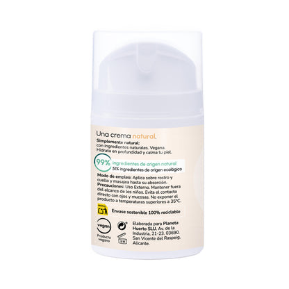 Packung Feuchtigkeitscreme für das Gesicht + Mizellenwasser Planeta Huerto