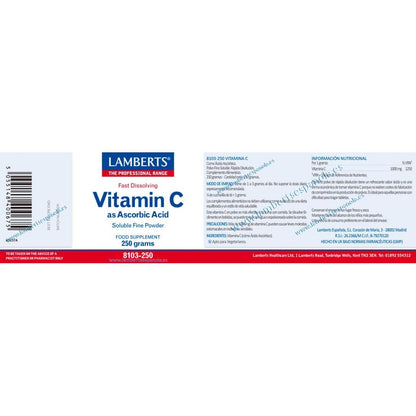 Ascorbic Acid, 250mg, Lamberts