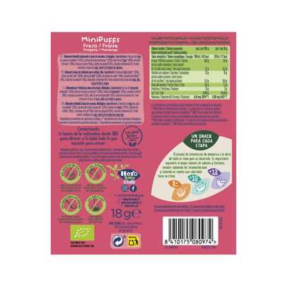 Confezione da 7 snack alla fragola Eco 18 g - Hero Solo