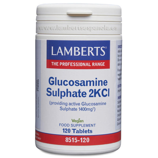 Solfato di glucosamina 2KCl 1400 mg Lamberts 120 compresse