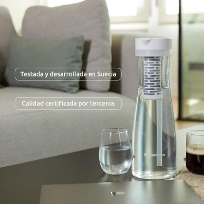 Carafe filtrante en verre PitcherPro SMR Tappwater 1,45 l