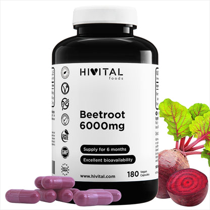Burak 6000 mg Hivital 180 kapsułek wegańskich