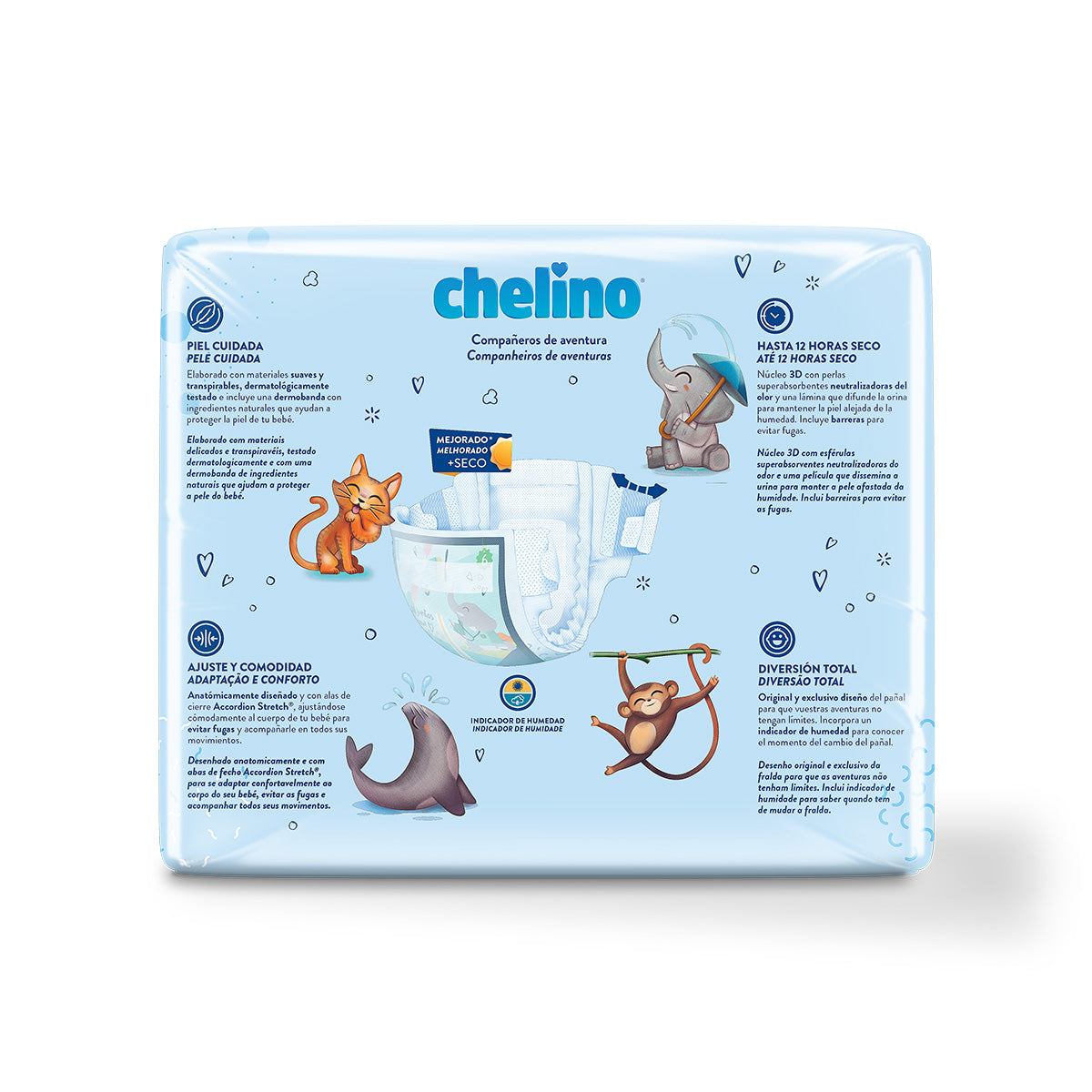 CHELINO NAPPIES T6 Junior (17-28 kg) 27 units