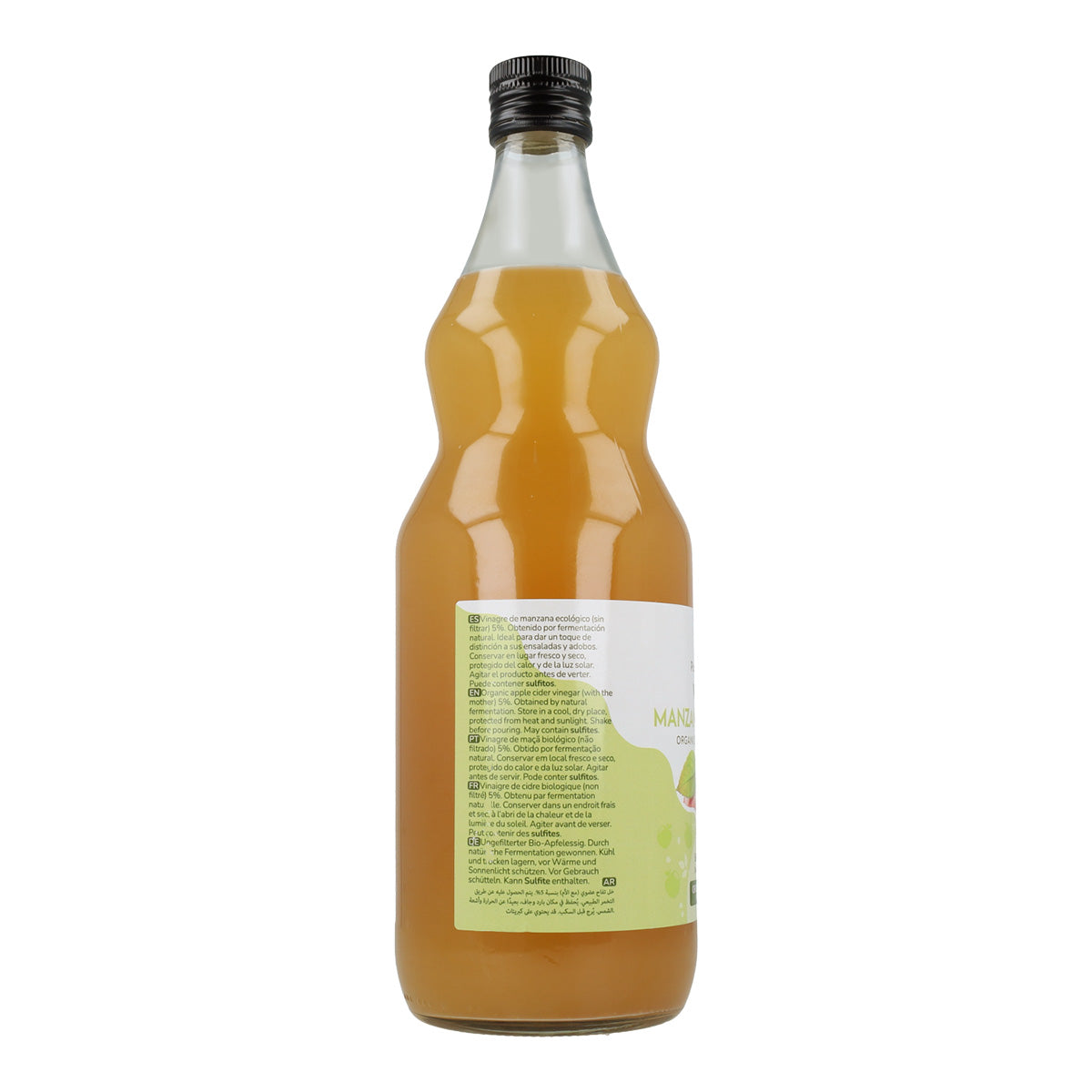 3-pack ECO rå, ofiltrerad äppelvinäger med moder Planeta Huerto 1 l
