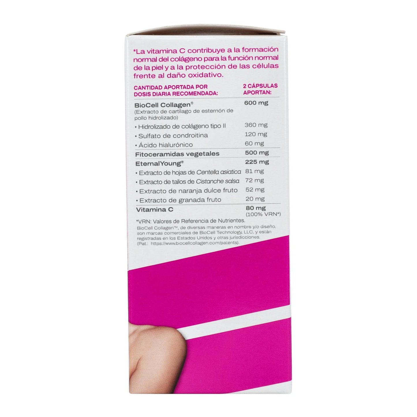 Leciskin Nahrungsergänzungsmittel für straffe und glatte Haut Natysal 32 Kapseln