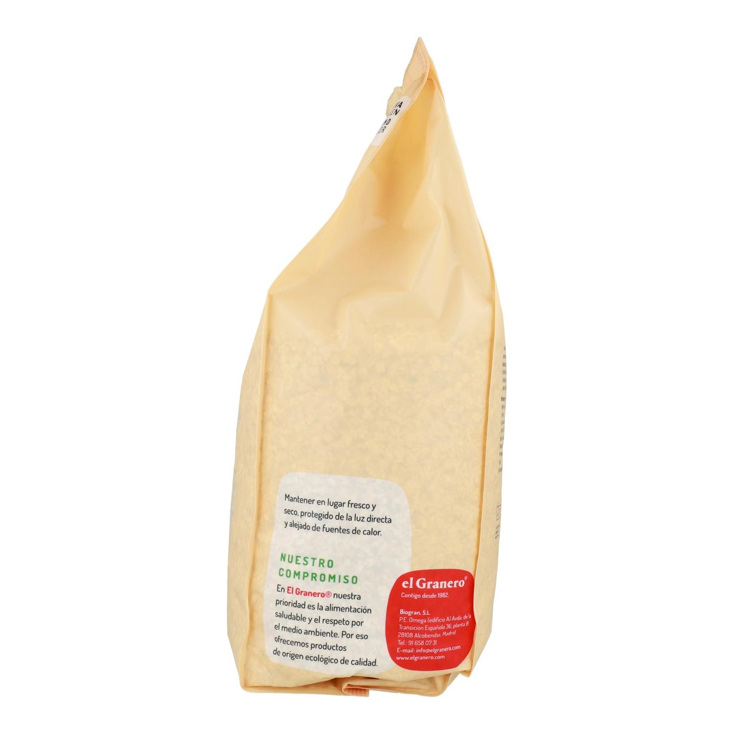 Fiocchi d'avena integrali biologici El Granero 3 kg