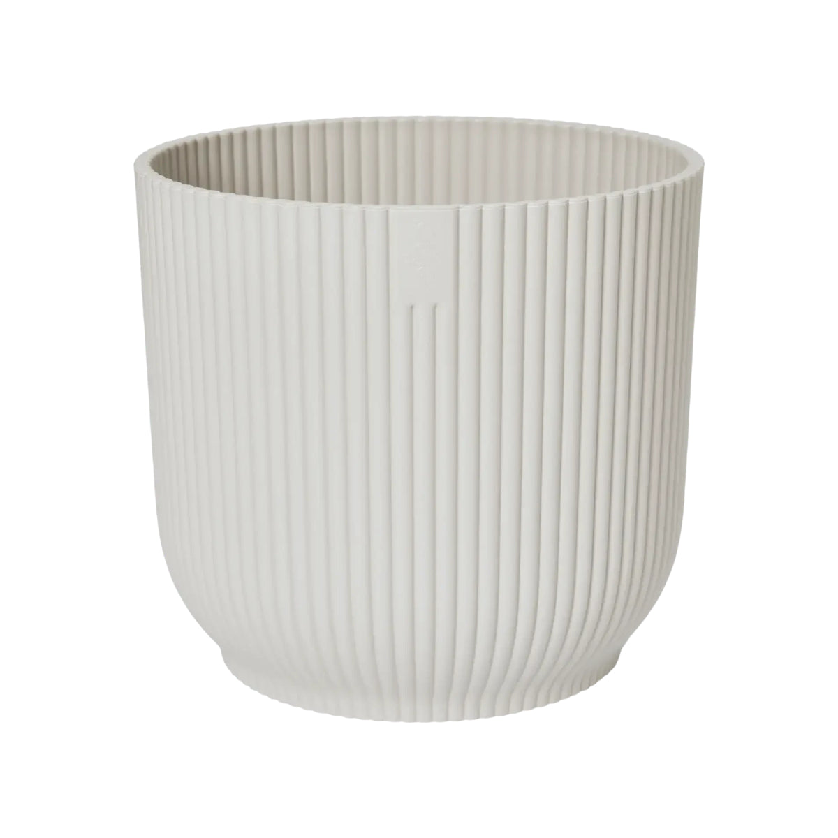 Blumentopf Vibes Fold Round Silky White Elho 30 cm