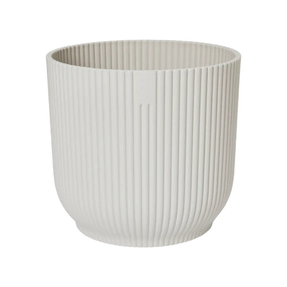 Blumentopf Vibes Fold Round Silky White Elho 30 cm
