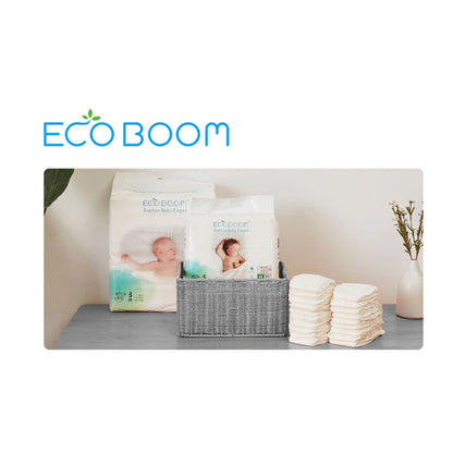 Pieluchy bambusowe Pure Premium ECO BOOM T4/L (9–14 kg) 30 szt.