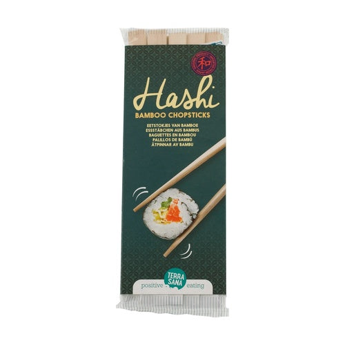 Terrasana bamboo chopsticks, 5 pieces
