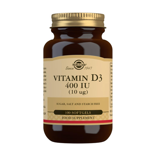 Vitamine D3 400 IE, 100 capsules van 10 g