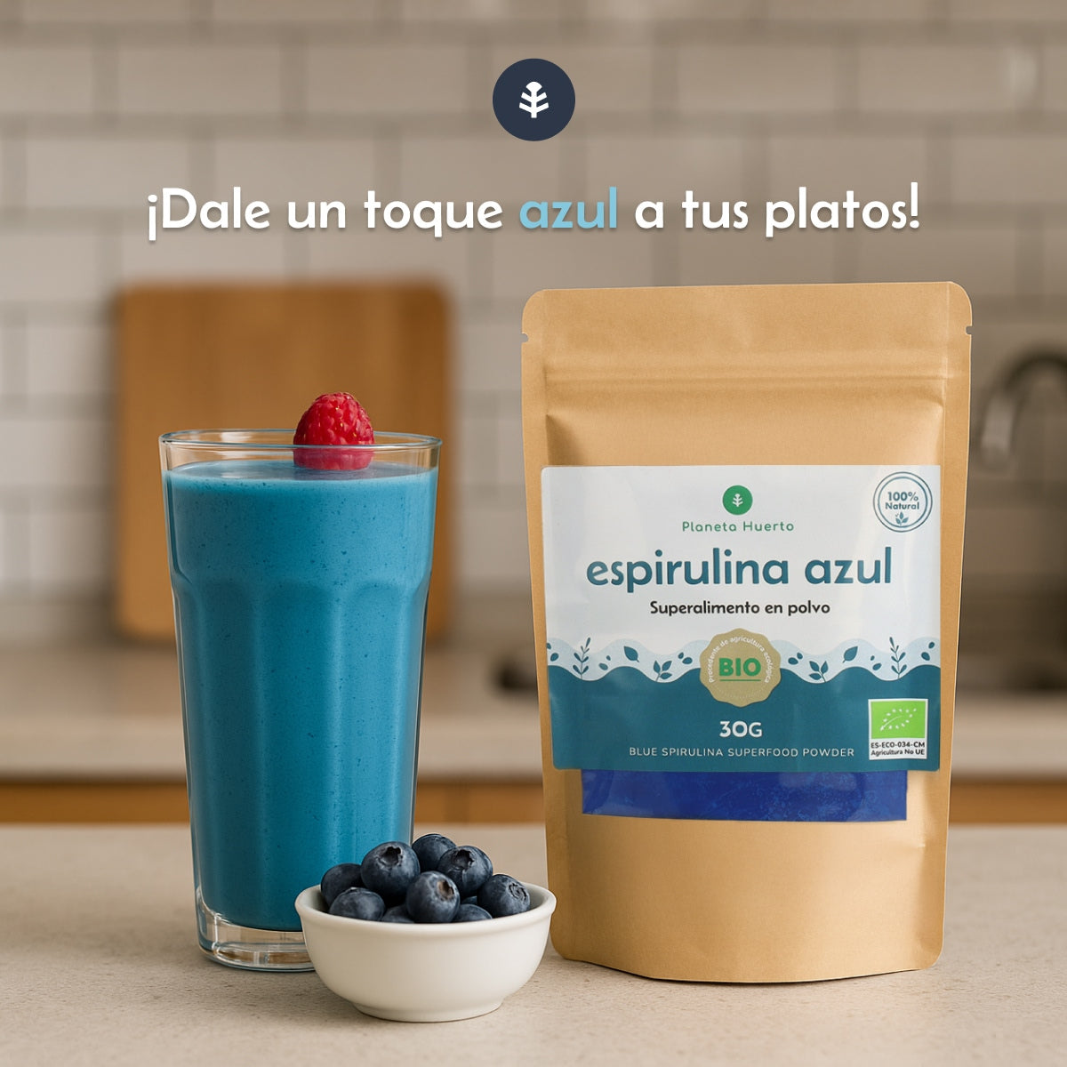 Spiruline Bleue Planeta Huerto 30gr
