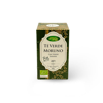 Moruno Eco groene thee 20 filters Artemisbio