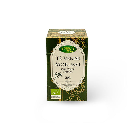 Moruno Eco groene thee 20 filters Artemisbio