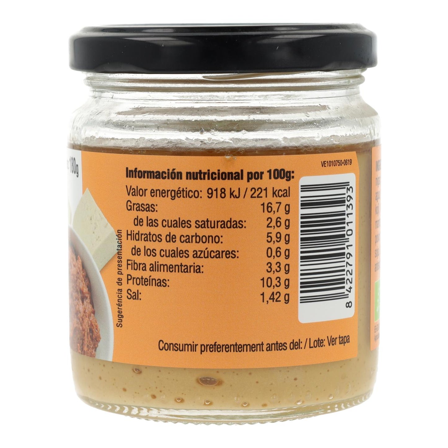 Paté Tofu y Miso Vegetalia 180 gr