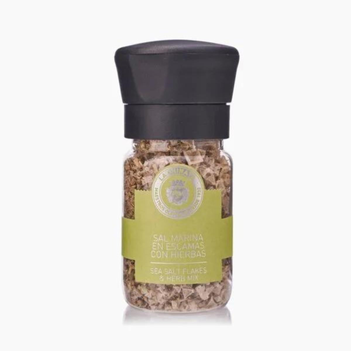 Molinillo Sal Marina en Escamas con Hierbas 35 g