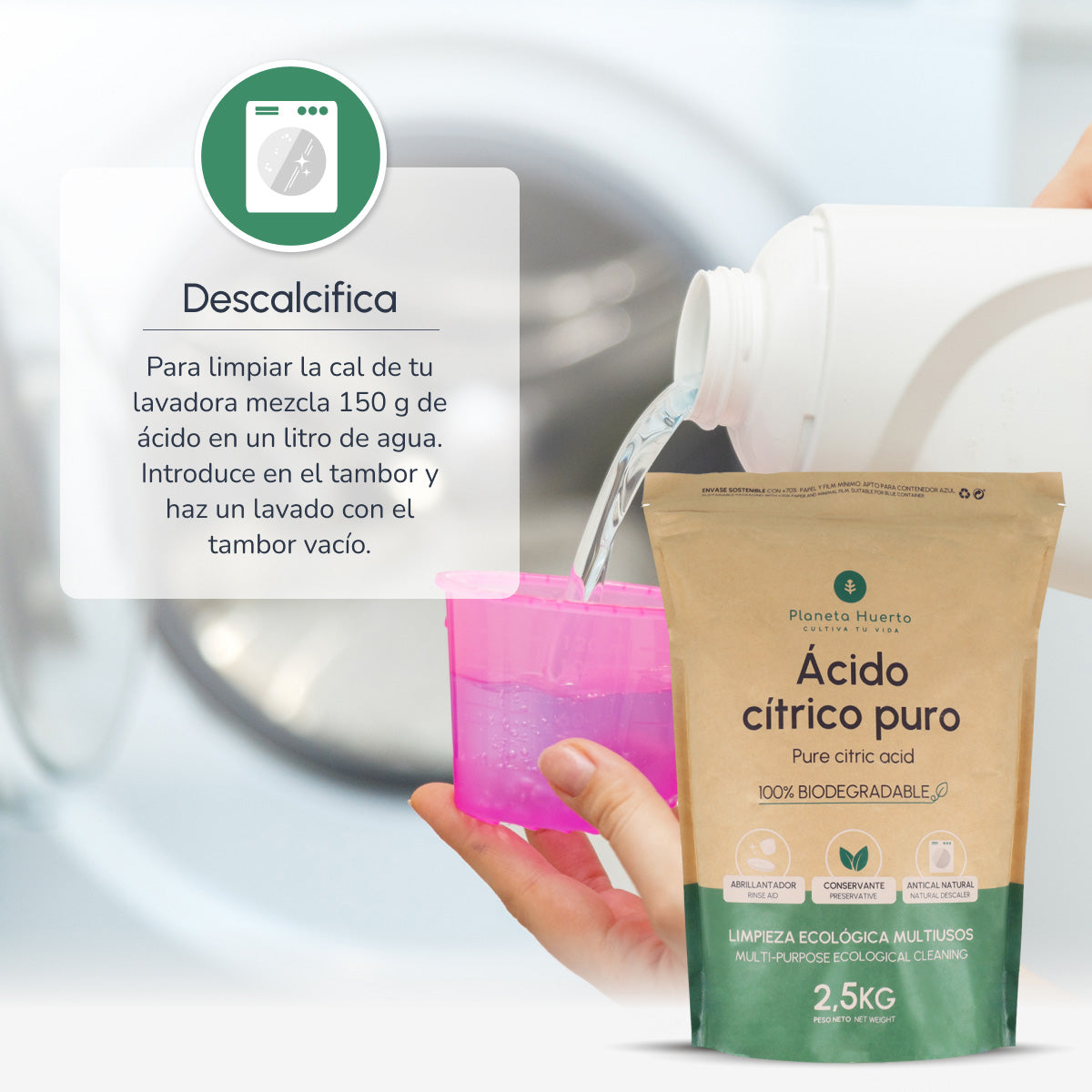 Citronsyra Planeta Huerto 2,5 Kg