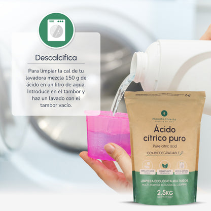 Citroenzuur Planeta Huerto 2,5 Kg