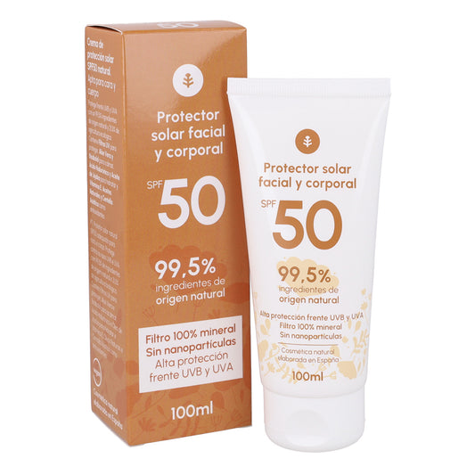 Crème solaire 100 % minérale SPF50 Planeta Huerto 100 ml