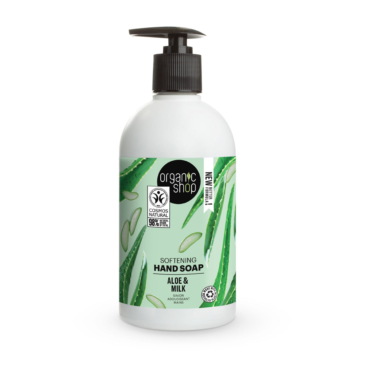 Milde Handseife Aloe aus Barbados Organic Shop 500 ml
