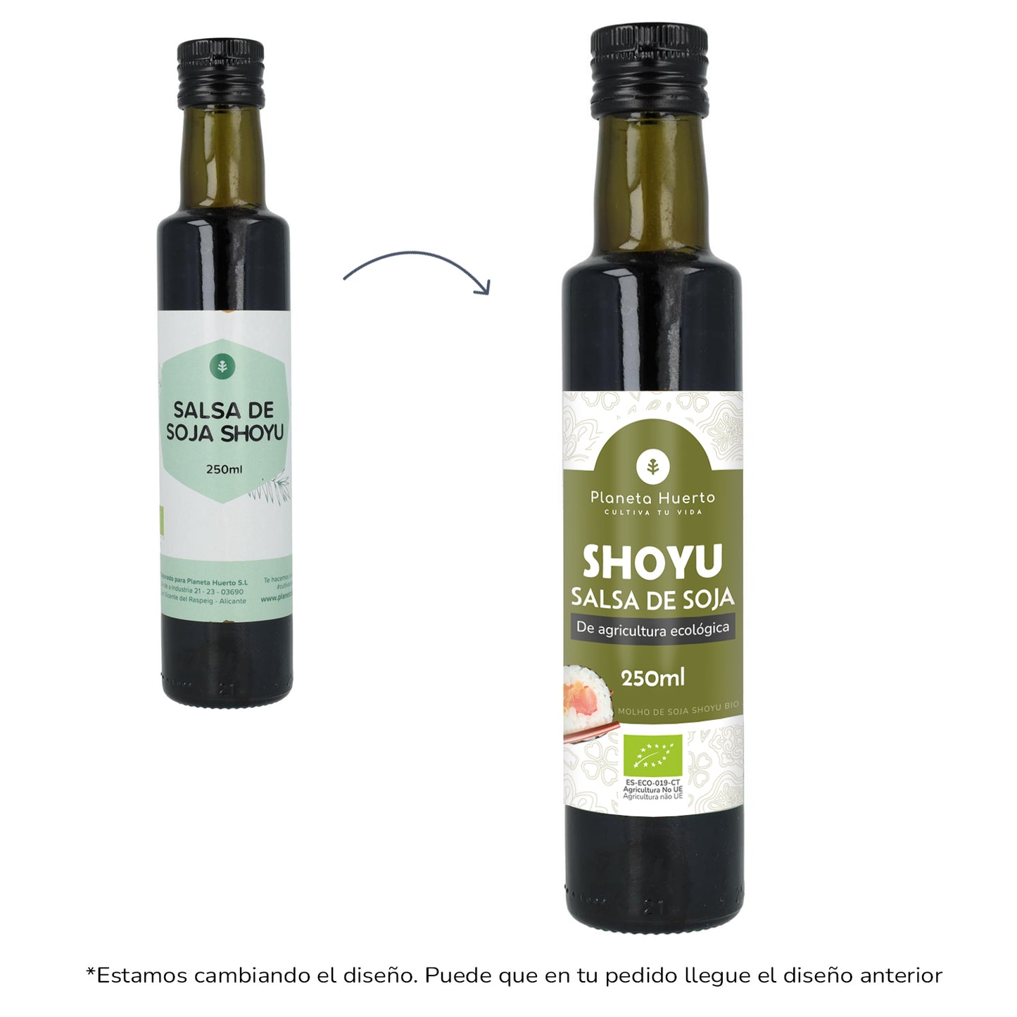 Soy sauce ECO Planeta Huerto 250 ml